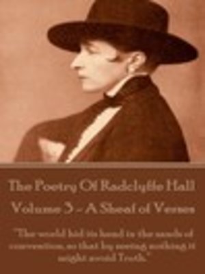 cover image of The Poetry of Radclyffe Hall, Volume 3
